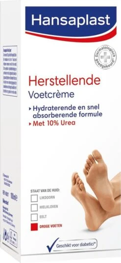 Hansaplast Herstellende Voetcrème - 100 Ml 7 Hansaplast Herstellende Voetcrème - 100 Ml -Verzorgingsproducten 555x1200 2