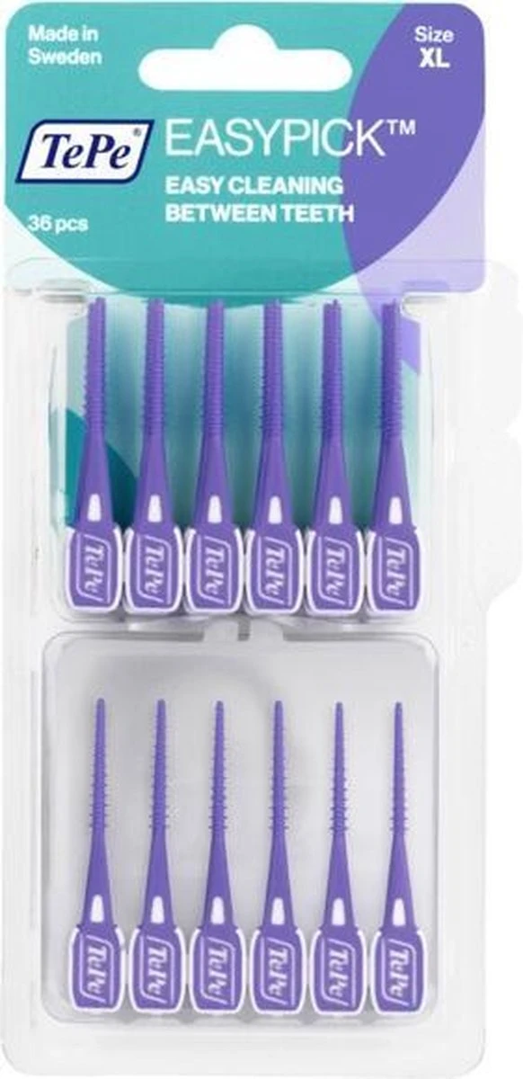 Tepe EasyPick Paars Maat XL – 36 Stuks 7 Tepe EasyPick Paars Maat XL – 36 Stuks - Afbeelding 7