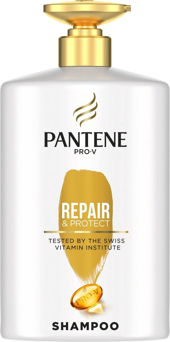 Pantene Pro-V Repair & Protect Shampoo - Voor Beschadigd Haar - 1000 Ml 1 Pantene Pro-V Repair & Protect Shampoo - Voor Beschadigd Haar - 1000 Ml