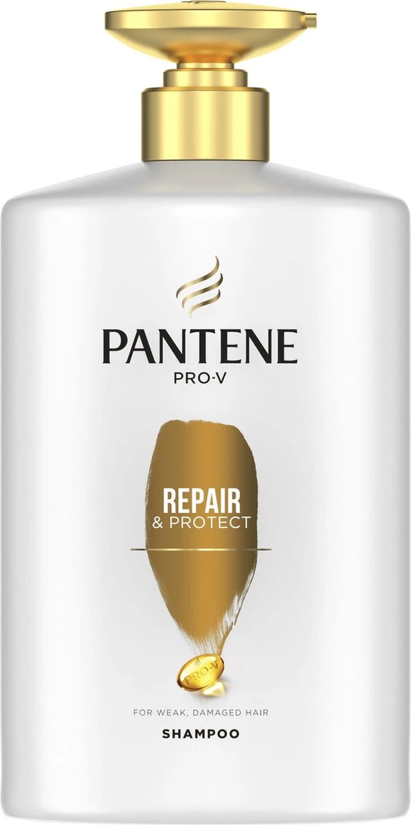 Pantene Pro-V Repair & Protect Shampoo - Voor Beschadigd Haar - 1000 Ml 8 Pantene Pro-V Repair & Protect Shampoo - Voor Beschadigd Haar - 1000 Ml - Afbeelding 8
