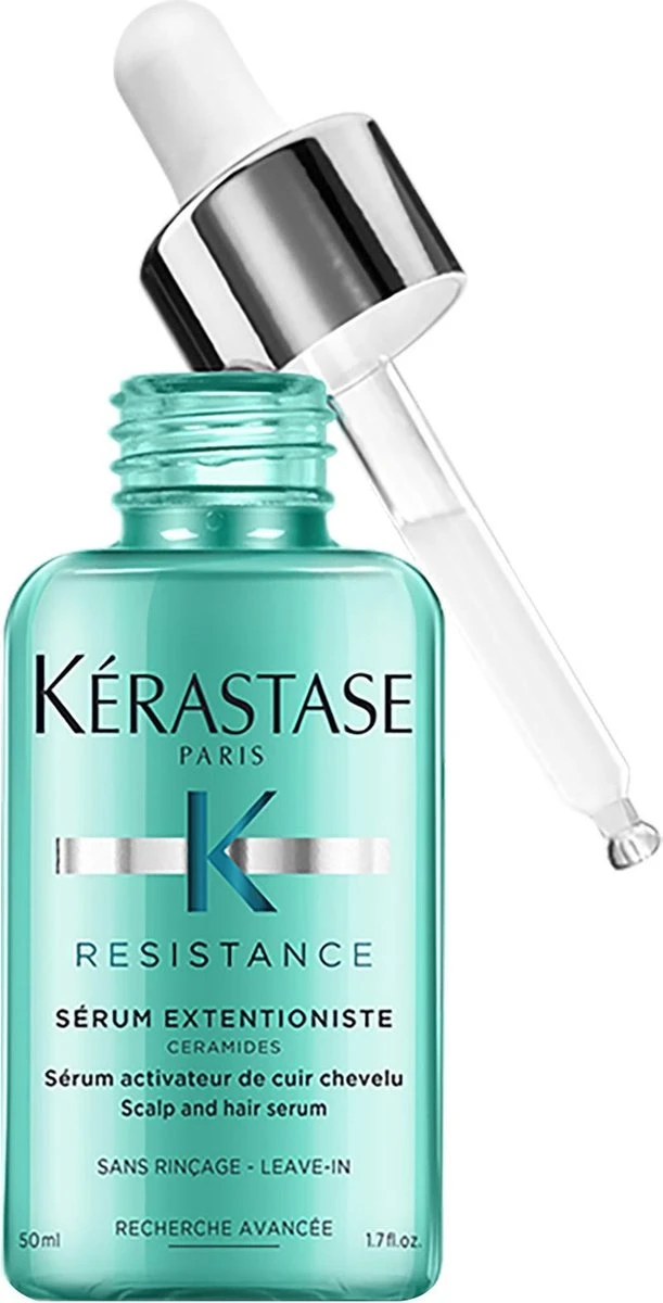 Kérastase Résistance Scalp Serum Extentioniste - Leave-in Serum Die De Groei Stimulereert Van Sterke En Gezonde Haarzakjes - 50ml 1 Kérastase Résistance Scalp Serum Extentioniste - Leave-in Serum Die De Groei Stimulereert Van Sterke En Gezonde Haarzakjes - 50ml