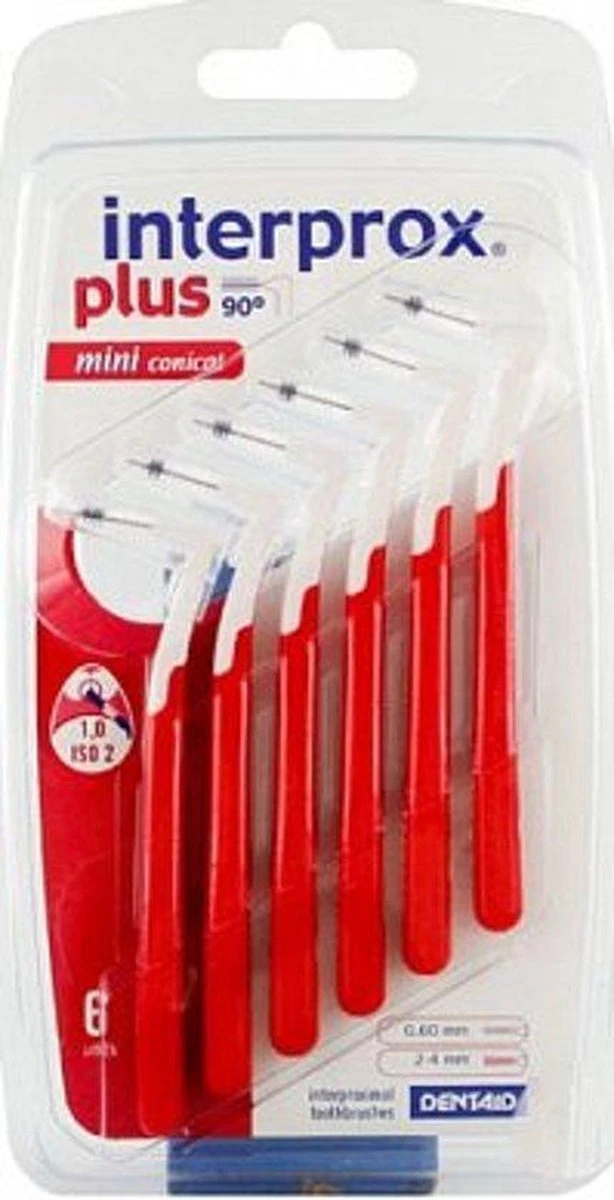 Interprox Plus Mini Conical Tandenstokers - 6 Stuks 19 Interprox Plus Mini Conical Tandenstokers - 6 Stuks - Afbeelding 19