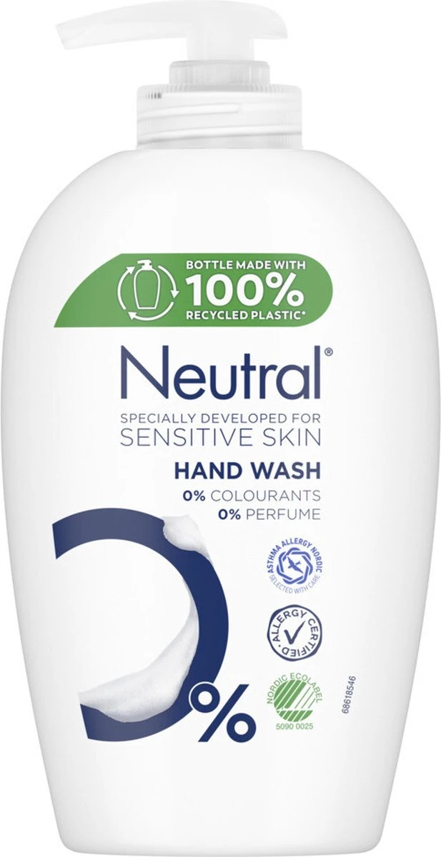 Neutral Vloeibare Handzeep Parfumvrij - 6 X 250 Ml - Voordeelverpakking 5 Neutral Vloeibare Handzeep Parfumvrij - 6 X 250 Ml - Voordeelverpakking - Afbeelding 5