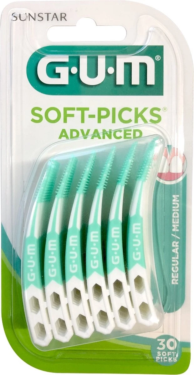 GUM® GUM Soft-Picks Advanced 30pcs 11 GUM® GUM Soft-Picks Advanced 30pcs - Afbeelding 11