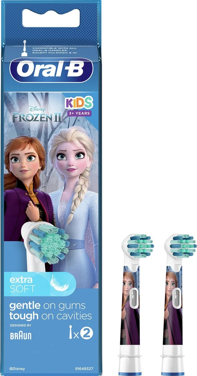 Oral B Oral-B Opzetborstels Kids Frozen 2 Stuks 8 Oral B Oral-B Opzetborstels Kids Frozen 2 Stuks - Afbeelding 8