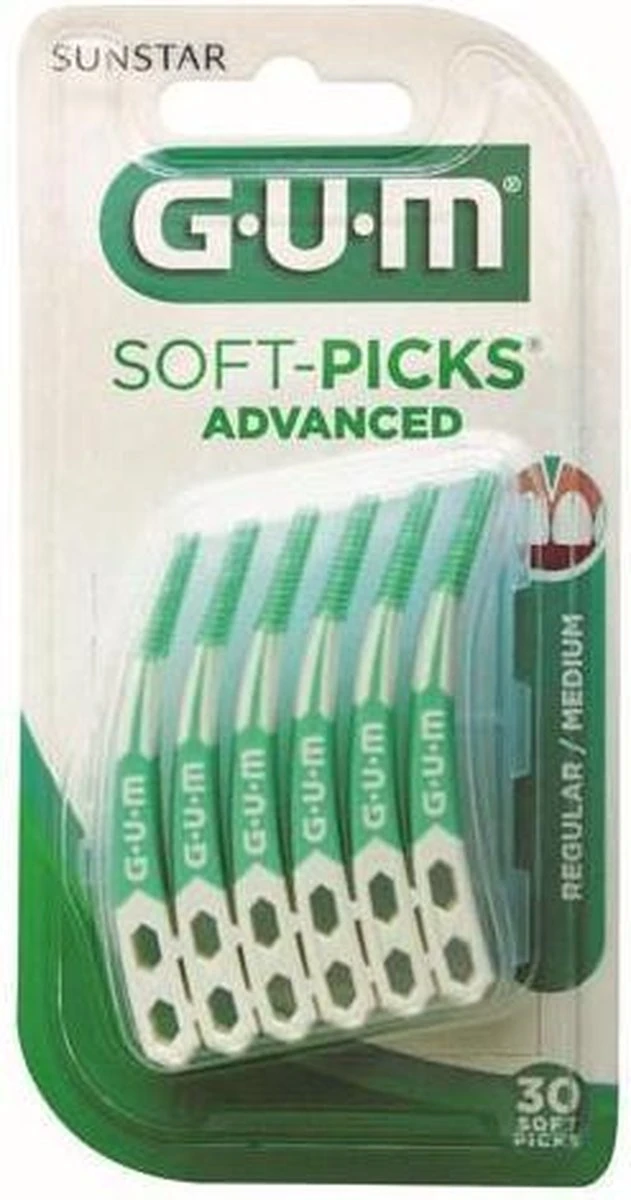 GUM® GUM Soft-Picks Advanced 30pcs 9 GUM® GUM Soft-Picks Advanced 30pcs - Afbeelding 9
