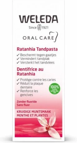 Weleda Ratanhia Tandpasta -Verzorgingsproducten 652x1200