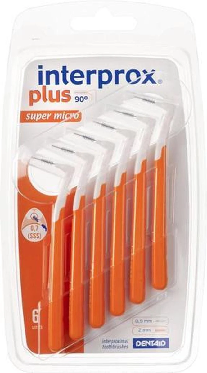 Interprox Plus Super Micro Flosdraad - 2 Mm - 6 Stuks 13 Interprox Plus Super Micro Flosdraad - 2 Mm - 6 Stuks - Afbeelding 13
