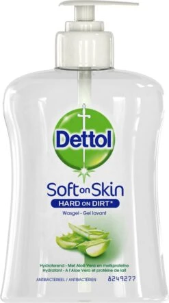 Dettol - Handzeep - Verzachtend – Aloe Vera - 250ml X12 12 Dettol - Handzeep - Verzachtend – Aloe Vera - 250ml X12 -Verzorgingsproducten 670x1200