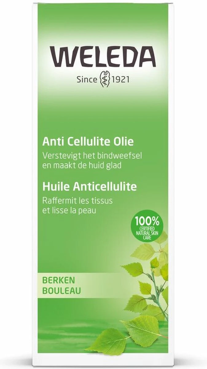 Weleda Berken Anti Cellulite Olie 4 Weleda Berken Anti Cellulite Olie - Afbeelding 4