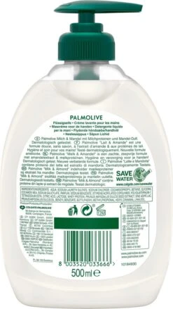 Palmolive® Palmolive Naturals Amandel Handzeep - 4 X 500ml - Voordeelverpakking 14 Palmolive® Palmolive Naturals Amandel Handzeep - 4 X 500ml - Voordeelverpakking -Verzorgingsproducten 675x1200 1