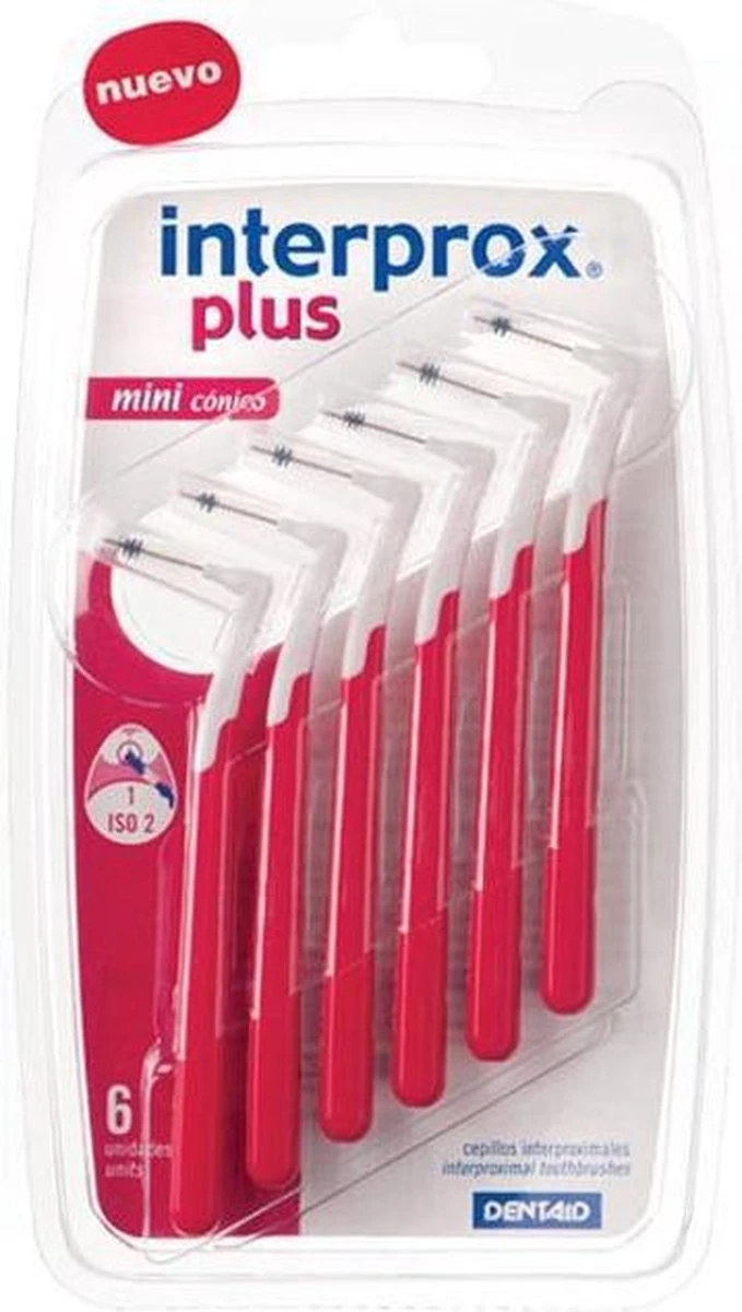 Interprox Plus Mini Conical Tandenstokers - 6 Stuks 11 Interprox Plus Mini Conical Tandenstokers - 6 Stuks - Afbeelding 11