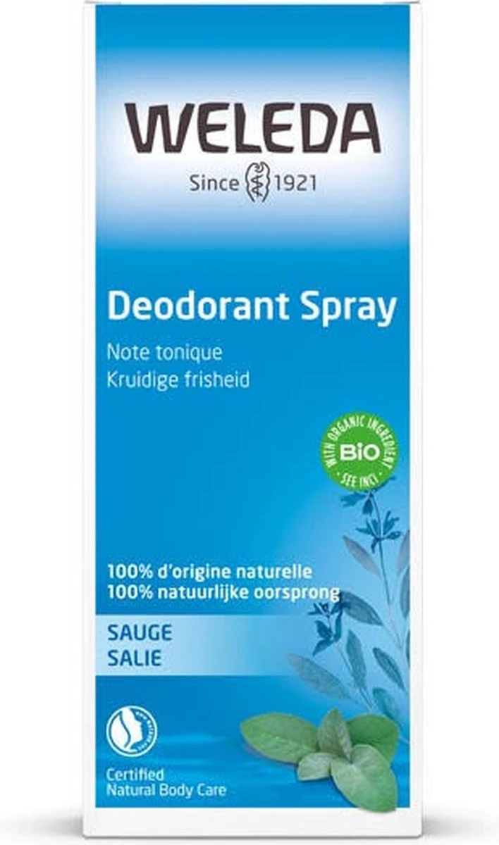 Weleda Salie Deodorant Spray 3 Weleda Salie Deodorant Spray - Afbeelding 3