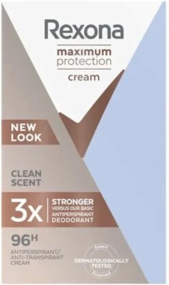Rexona Women - Deodorant Vrouw Stick - Maximum Protection Clean Scent - Voordeelverpakking 6 X 45 ML -Verzorgingsproducten 712x1200