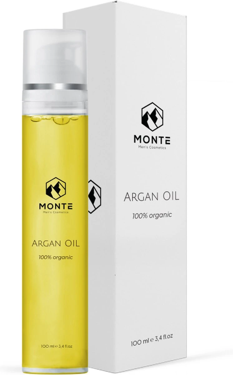 *ACTIE* MONTE - 100% Pure Arganolie - 100 ML - Unieke Fles - 100% Biologisch - Huidolie En Haarolie - Voor Haar, Huid En Gezicht - Hydraterend, Voedend En Herstellend - Rijk Aan Vitamine E, Essentiële Vetzuren, Antioxidanten En Mineralen - Argan Oil 1 *ACTIE* MONTE - 100% Pure Arganolie - 100 ML - Unieke Fles - 100% Biologisch - Huidolie En Haarolie - Voor Haar, Huid En Gezicht - Hydraterend, Voedend En Herstellend - Rijk Aan Vitamine E, Essentiële Vetzuren, Antioxidanten En Mineralen - Argan Oil
