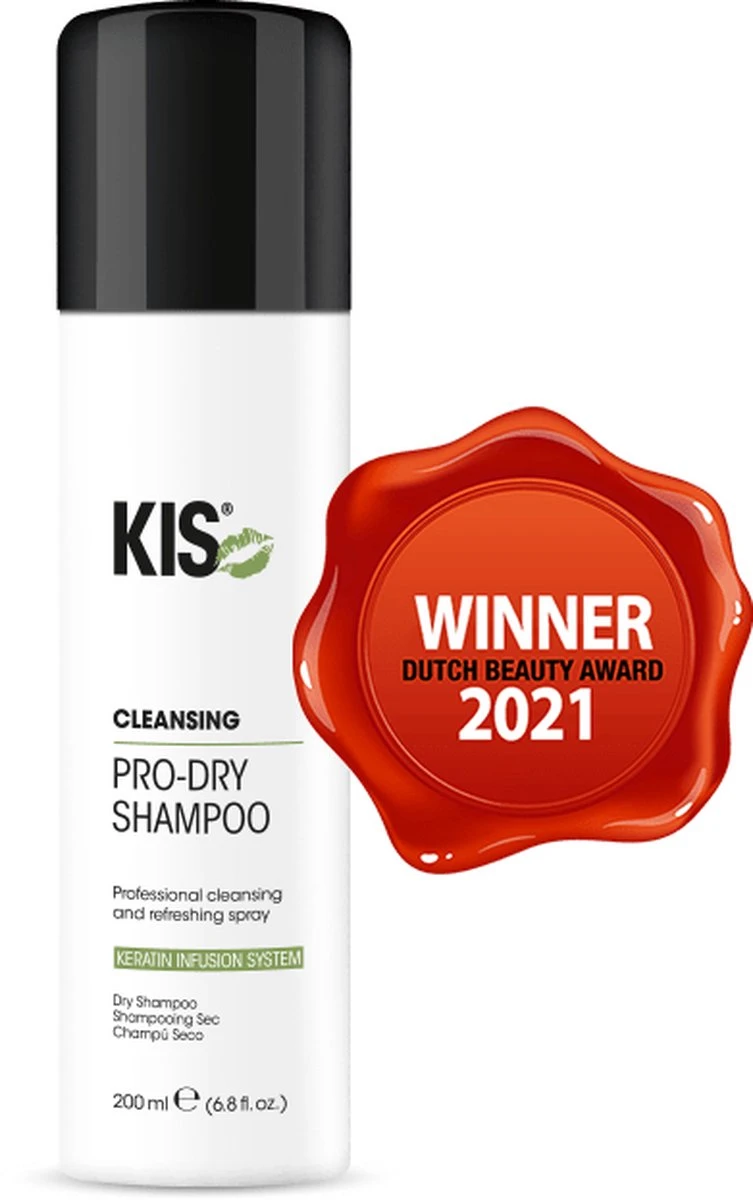 KIS - Pro Dry Shampoo - 200 Ml 3 KIS - Pro Dry Shampoo - 200 Ml - Afbeelding 3