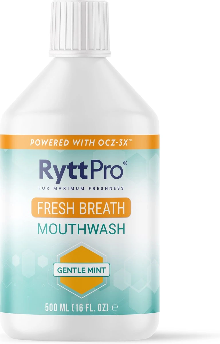 RyttPro® Mondwater Slechte Adem (500 ML) Gezond Tandvlees - Actieve Zuurstof 1 RyttPro® Mondwater Slechte Adem (500 ML) Gezond Tandvlees - Actieve Zuurstof