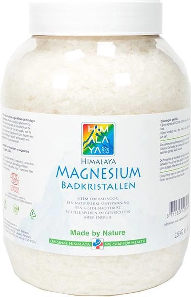 Magnesium Badkristallen-Vlokken-Flakes Van Himalaya Magnesium| 2,5 Kg - Food Kwaliteit | Magnesium Voetbadzout 1 Magnesium Badkristallen-Vlokken-Flakes Van Himalaya Magnesium| 2,5 Kg - Food Kwaliteit | Magnesium Voetbadzout