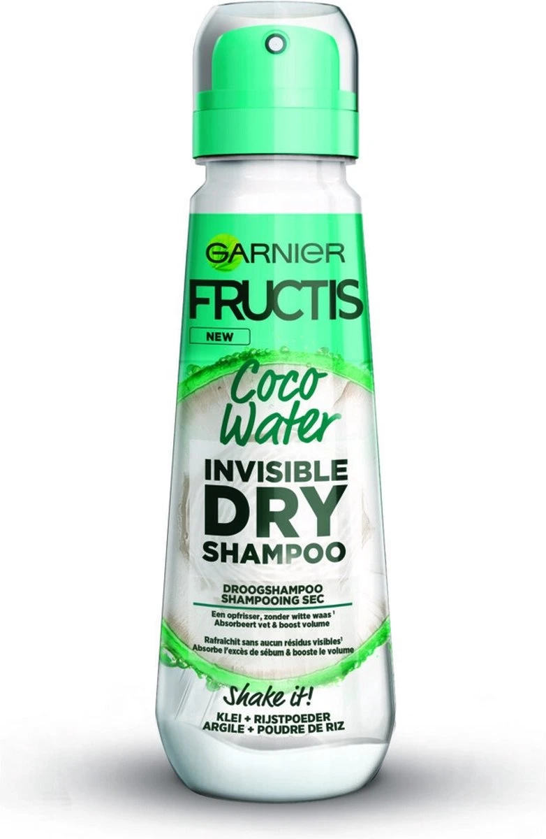 Garnier Fructis Compressed Droogshampoo Coco - 6 X 100 Ml 2 Garnier Fructis Compressed Droogshampoo Coco - 6 X 100 Ml - Afbeelding 2