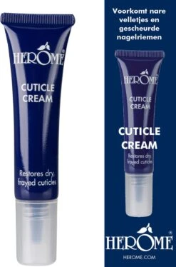Herome Nagelriemcreme - Cuticle Cream - Herstelt Droge En Ingescheurde Nagelriemen. Ontstekingsremmend. - 13.5ml.
