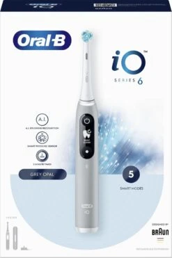 Oral B Oral-B IO - 6 - Opal Grey-Elektrische Tandenborstel Met Revolutionaire Magnetische Technologie Powered By Braun 15 Oral B Oral-B IO - 6 - Opal Grey-Elektrische Tandenborstel Met Revolutionaire Magnetische Technologie Powered By Braun -Verzorgingsproducten 798x1200 2