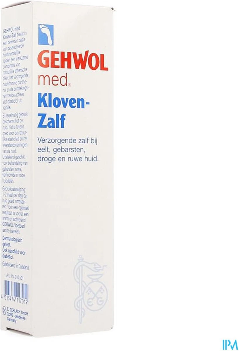 Gehwol Klovenzalf - Tube 75ml 1 Gehwol Klovenzalf - Tube 75ml