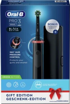 Oral B Elektrische Tandenborstel Oral-B Pro 3500 Zwart -Verzorgingsproducten 819x1200 2
