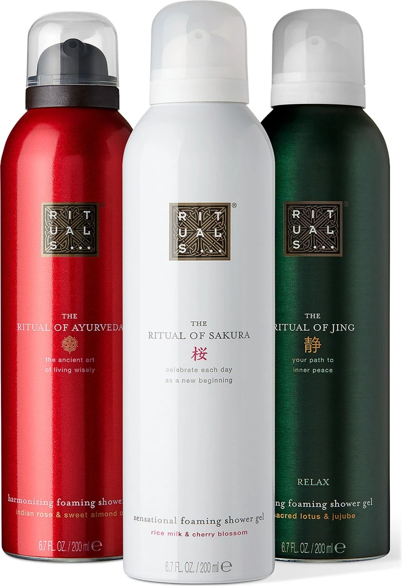 RITUALS Foaming Shower Gel (3 Stuks) 1 RITUALS Foaming Shower Gel (3 Stuks)