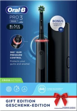 Oral B Elektrische Tandenborstel Oral-B Pro 3500 Zwart -Verzorgingsproducten 836x1200 3