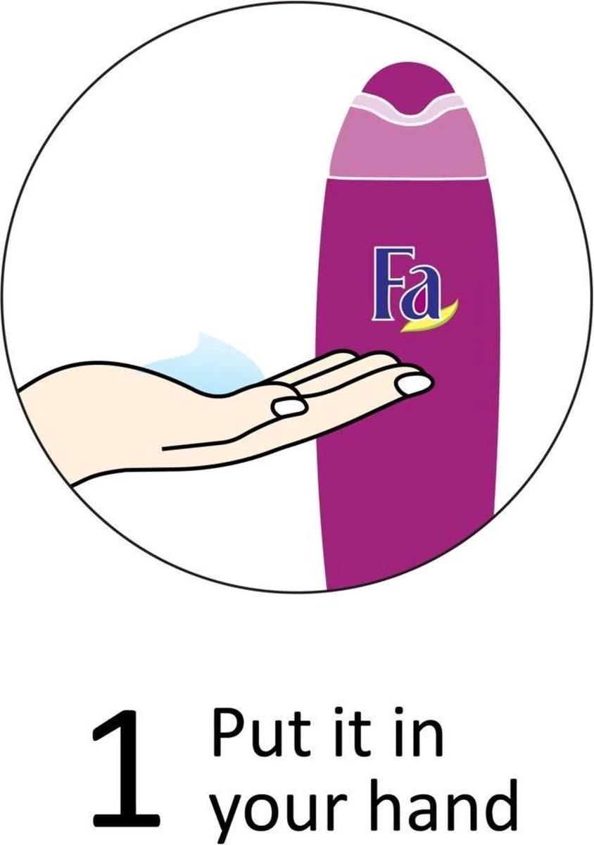 Fa Cream&Oil Cacaobutter & Coco Oil Douchegel 6 X 250ml - Grootverpakking 6 Fa Cream&Oil Cacaobutter & Coco Oil Douchegel 6 X 250ml - Grootverpakking - Afbeelding 6