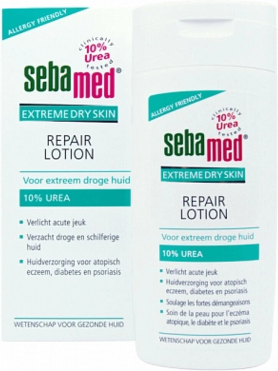 Sebamed Extreme Dry Urea Repair - Lotion 10% - Huidverzorging - 200 Ml 1 Sebamed Extreme Dry Urea Repair - Lotion 10% - Huidverzorging - 200 Ml