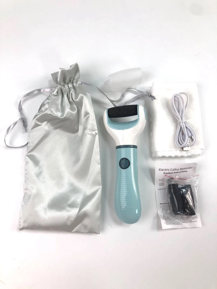 Vastu Eeltverwijderaar - Elektrische Oplaadbare Voetvijl Inclusief Opvangdoekje & Opbergzakje - Callus Remover - Inclusief Extra Opzetvijlen 9 Vastu Eeltverwijderaar - Elektrische Oplaadbare Voetvijl Inclusief Opvangdoekje & Opbergzakje - Callus Remover - Inclusief Extra Opzetvijlen - Afbeelding 9