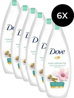 Dove Pistache & Magnolia Douchegel - 6 X 250ml - Voordeelverpakking