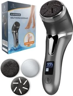 Be Lavish Elektrische Eeltverwijderaar Met Stofzuigsysteem - Voetvijl - Eeltvijl - IPX7 Waterdicht - USB Oplaadbaar - Inc. 3 Opzetstukken & Borstel
