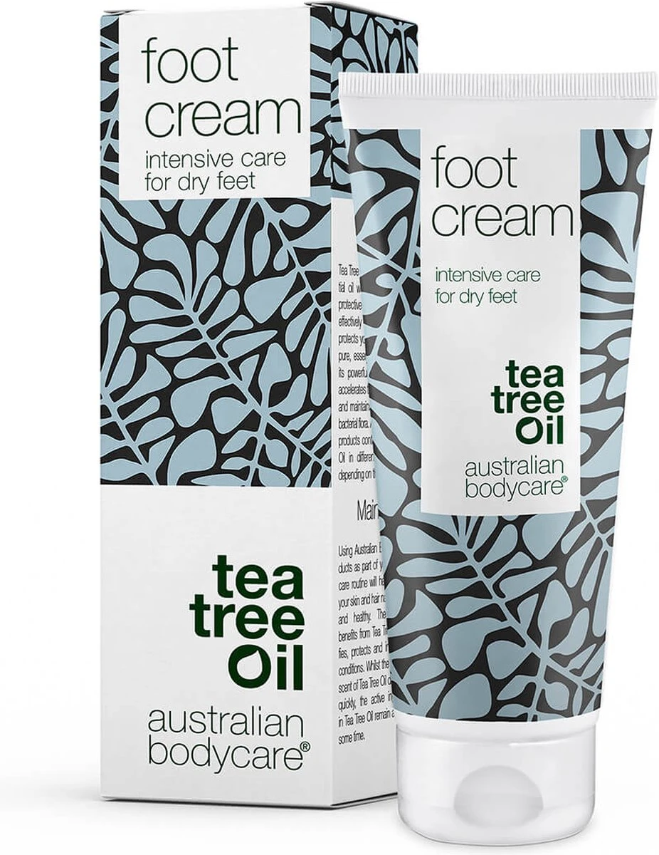 Australian Bodycare Foot Cream 100 Ml - Verzorgende Voetcrème Met 100% Natuurlijke Tea Tree Olie - Geschikt Voor Droge Voeten Om Scheuren In Je Huid Te Voorkomen 1 Australian Bodycare Foot Cream 100 Ml - Verzorgende Voetcrème Met 100% Natuurlijke Tea Tree Olie - Geschikt Voor Droge Voeten Om Scheuren In Je Huid Te Voorkomen
