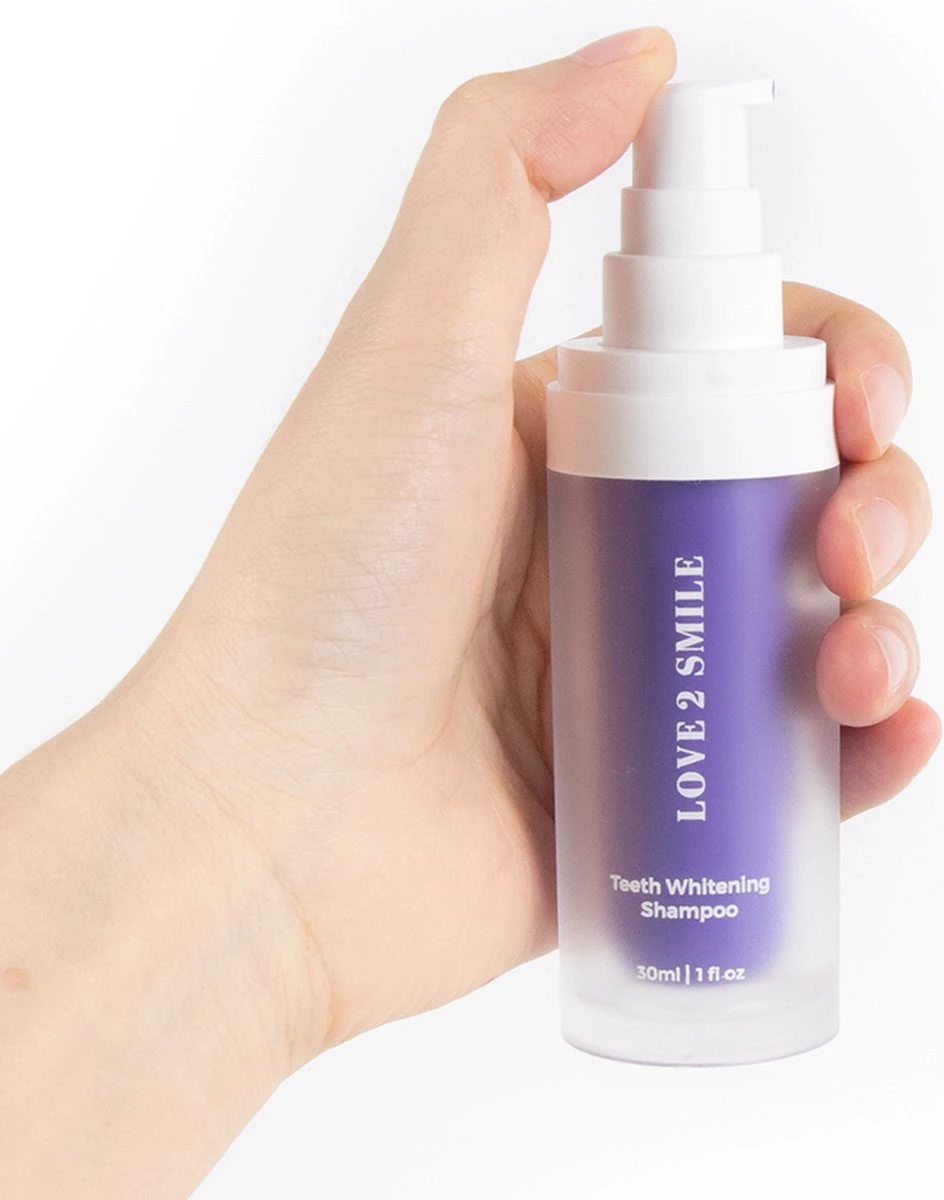 Love2smile Teeth Whitening Shampoo - De Natuurlijke Tandenbleker Van Nederland & België - Goedgekeurde Tandpasta - Teeth Whitening - Wittere Tanden - Zonder Peroxide 3 Love2smile Teeth Whitening Shampoo - De Natuurlijke Tandenbleker Van Nederland & België - Goedgekeurde Tandpasta - Teeth Whitening - Wittere Tanden - Zonder Peroxide - Afbeelding 3