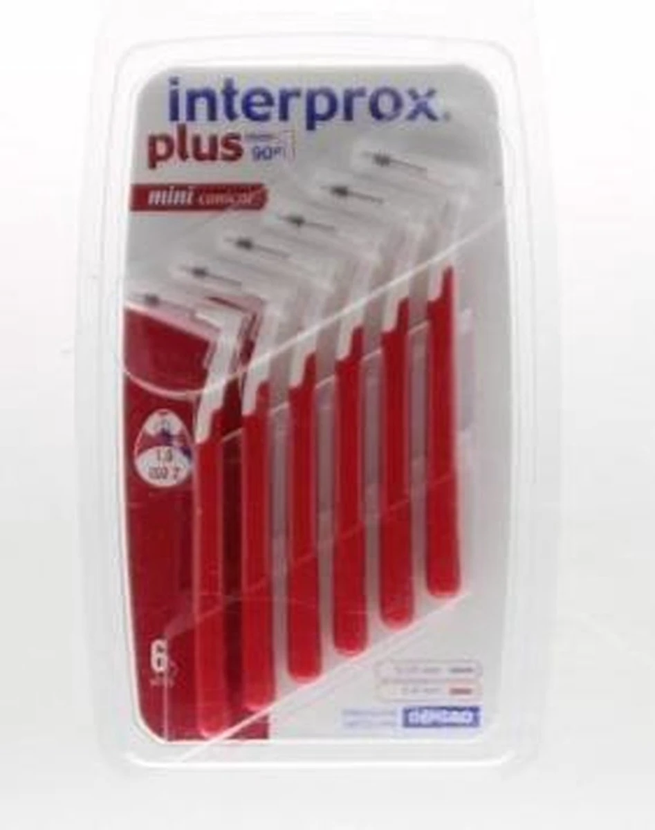 Interprox Plus Mini Conical Tandenstokers - 6 Stuks 13 Interprox Plus Mini Conical Tandenstokers - 6 Stuks - Afbeelding 13