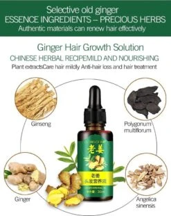 Haarserum 7days | Haarkuur 7daags | Haaruitval Bestrijden | Gember Extracten Voor Stimuleren Haargroei | Haar Olie | Bewezen Formule -Verzorgingsproducten 952x1200 4