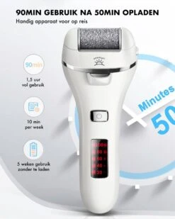 DynaBright Elektrische Eelt Verwijderaar - LED Verlichting - Voetvijl - Inclusief 3 Rollers - Oplaadbaar 9 DynaBright Elektrische Eelt Verwijderaar - LED Verlichting - Voetvijl - Inclusief 3 Rollers - Oplaadbaar -Verzorgingsproducten 960x1200 16